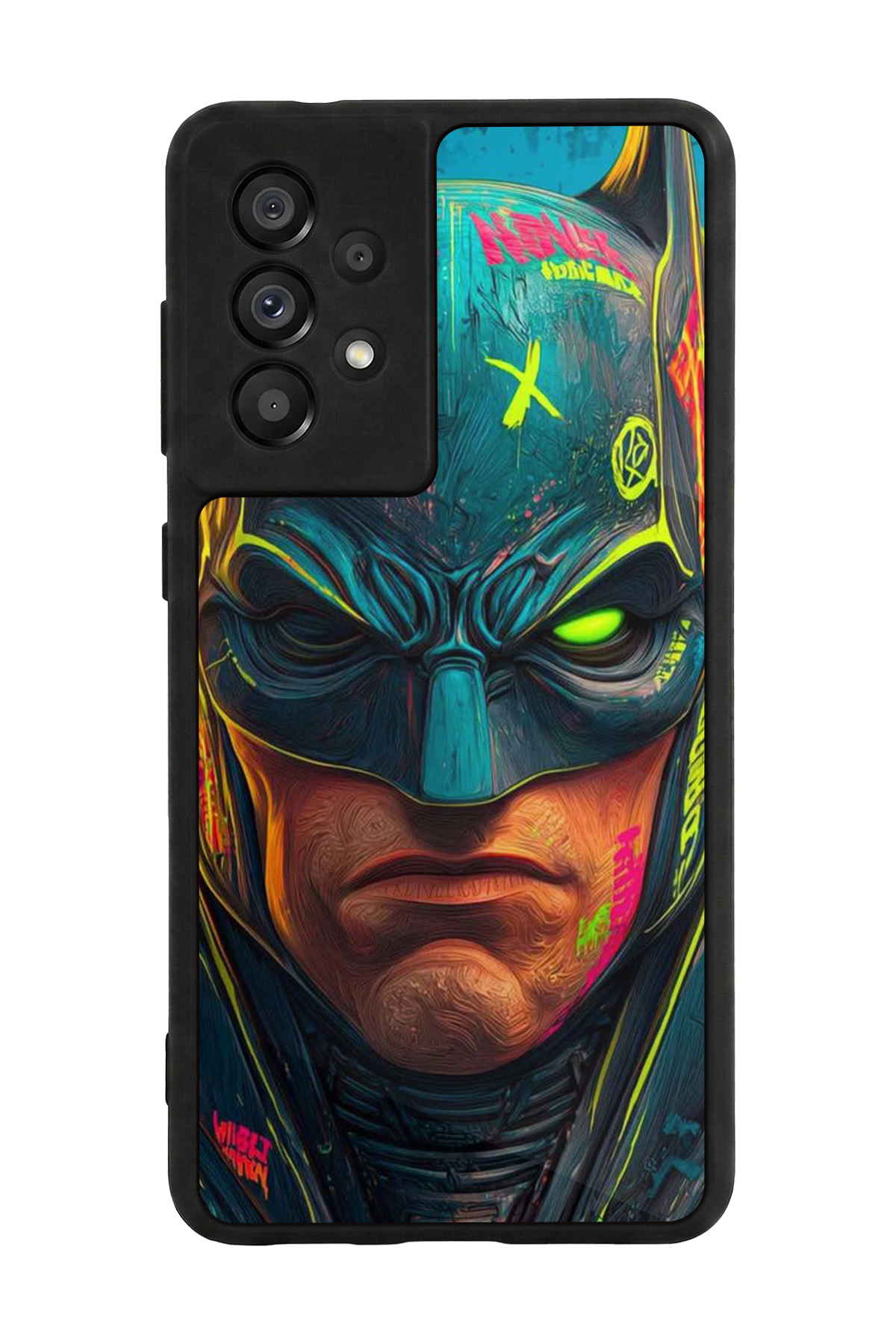 Samsung Galaxy A73 Uyumlu Batman Tasarımlı Glossy Premium Kılıf