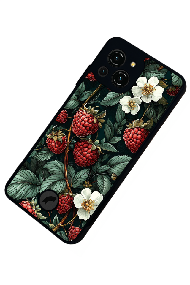 Reeder S23 Pro Max Uyumlu Botanik Tasarımlı Glossy Premium Kılıf