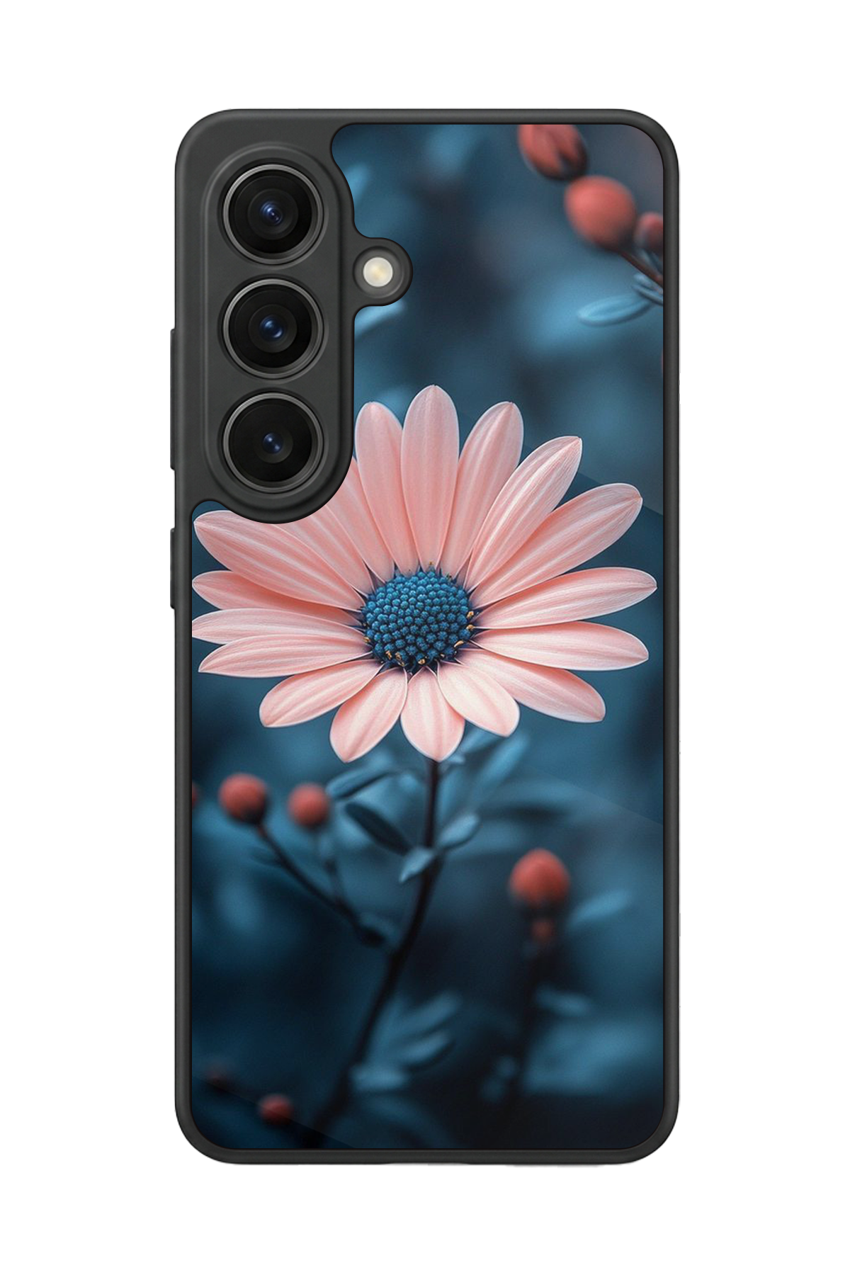 Samsung Galaxy S26 Uyumlu Cicek Tasarımlı Glossy Premium Kılıf