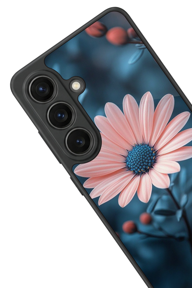 Samsung Galaxy S26 Uyumlu Cicek Tasarımlı Glossy Premium Kılıf