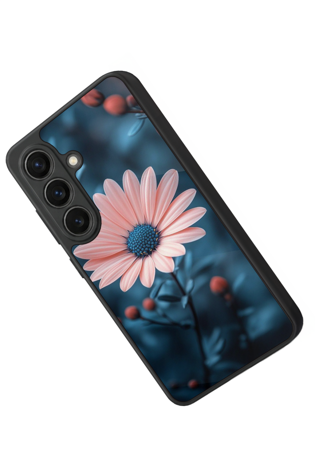 Samsung Galaxy S26 Uyumlu Cicek Tasarımlı Glossy Premium Kılıf
