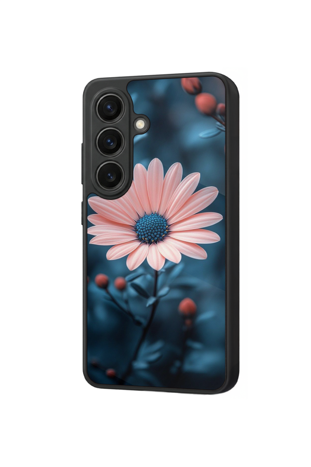 Samsung Galaxy S26 Uyumlu Cicek Tasarımlı Glossy Premium Kılıf