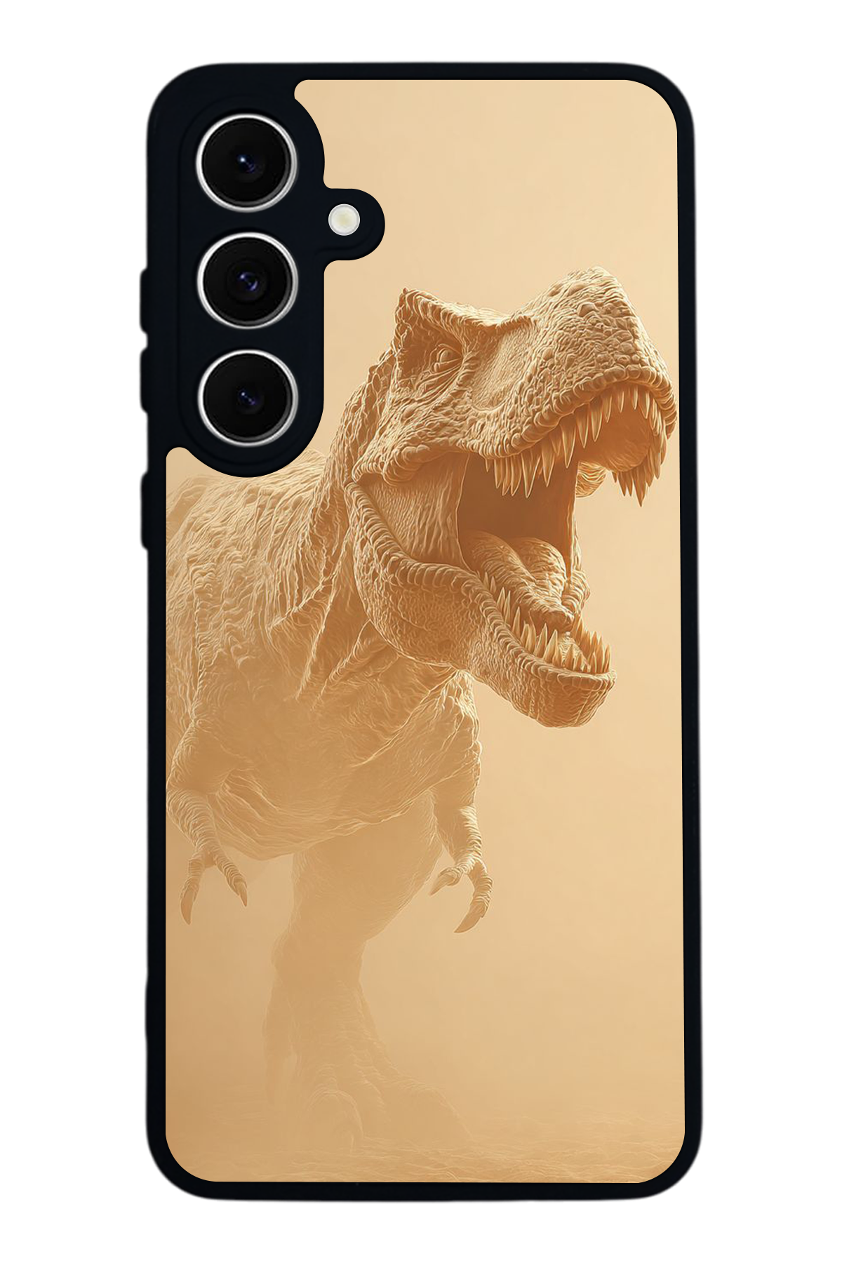 Samsung Galaxy S24 FE Uyumlu Dinazor Tasarımlı Glossy Premium Kılıf