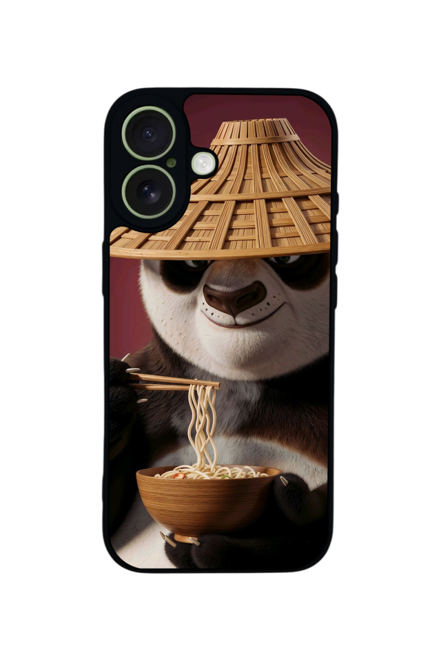 iPhone 17 Uyumlu Kung Fu Panda Tasarımlı Glossy Premium Kılıf