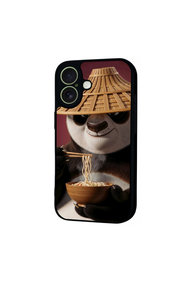 iPhone 17 Uyumlu Kung Fu Panda Tasarımlı Glossy Premium Kılıf
