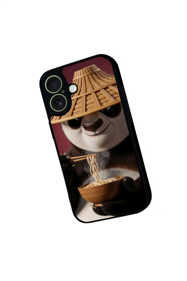 iPhone 17 Uyumlu Kung Fu Panda Tasarımlı Glossy Premium Kılıf