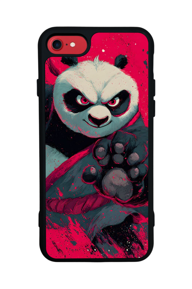 iPhone 7 Uyumlu Kung Fu Panda Tasarımlı Glossy Premium Kılıf
