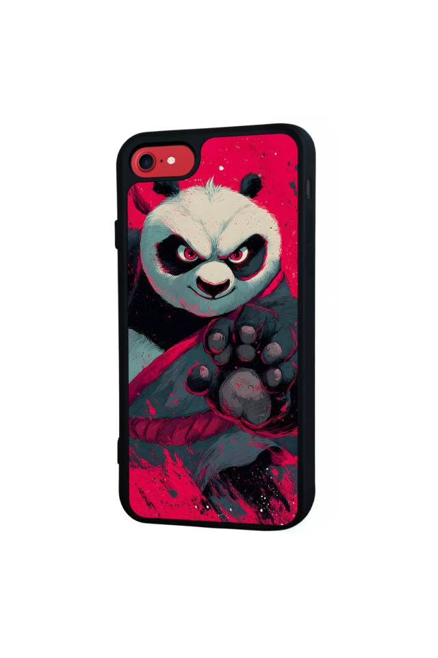 iPhone 7 Uyumlu Kung Fu Panda Tasarımlı Glossy Premium Kılıf