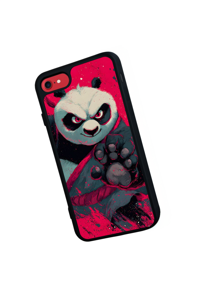 iPhone 7 Uyumlu Kung Fu Panda Tasarımlı Glossy Premium Kılıf