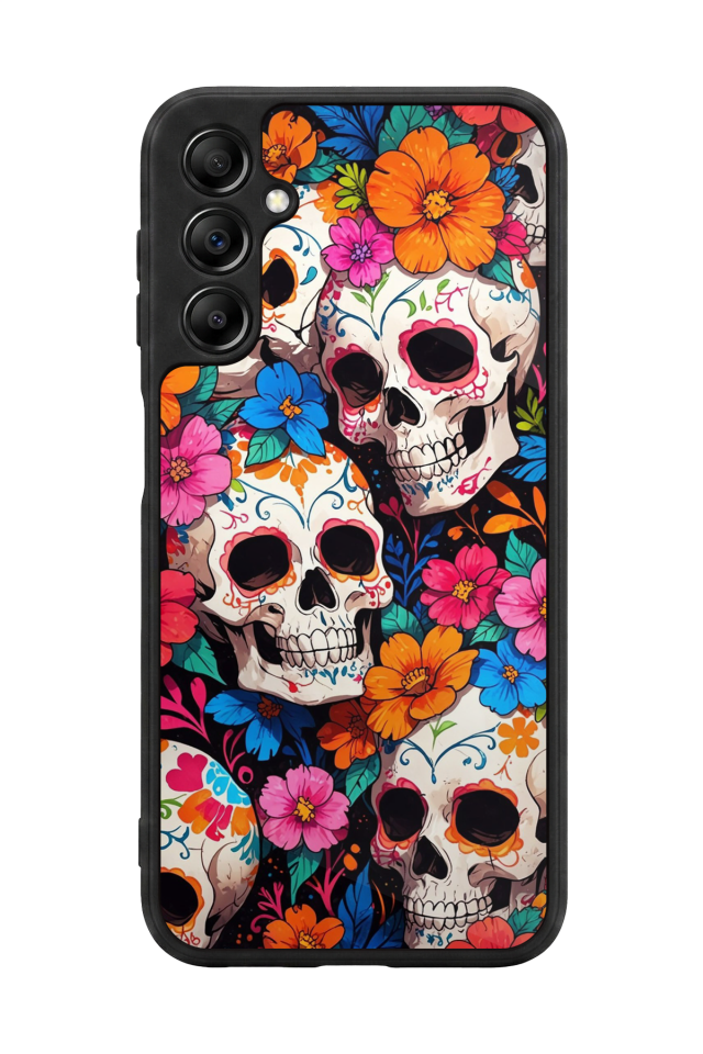 Samsung Galaxy A14 Uyumlu KuruKafa Tasarımlı Glossy Premium Kılıf