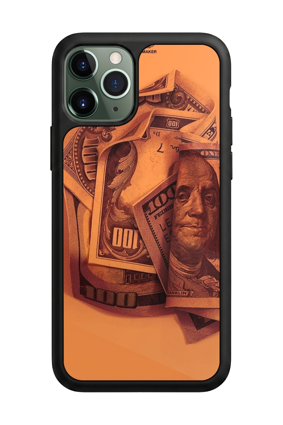 iPhone 11 Pro Max Uyumlu Money Para Tasarımlı Glossy Premium Kılıf