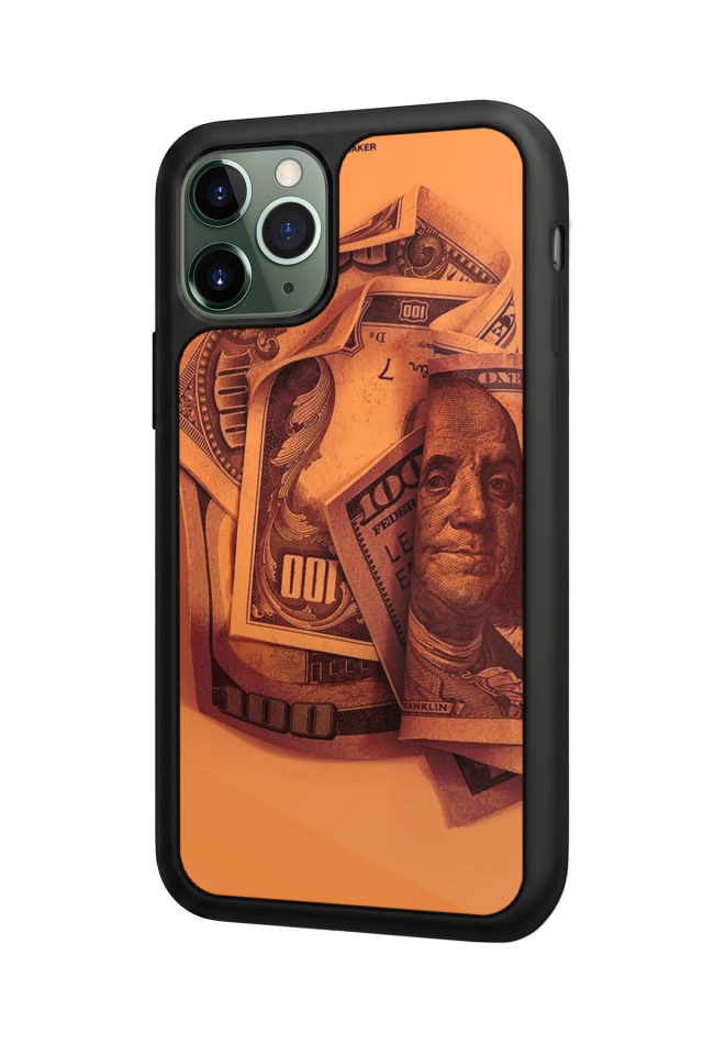 iPhone 11 Pro Max Uyumlu Money Para Tasarımlı Glossy Premium Kılıf