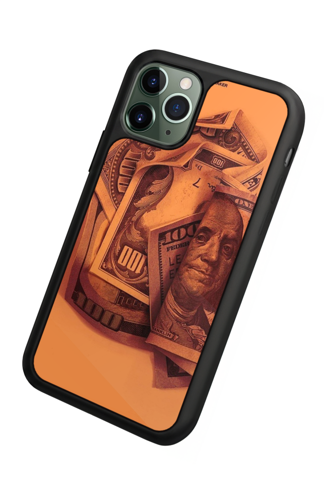 iPhone 11 Pro Max Uyumlu Money Para Tasarımlı Glossy Premium Kılıf
