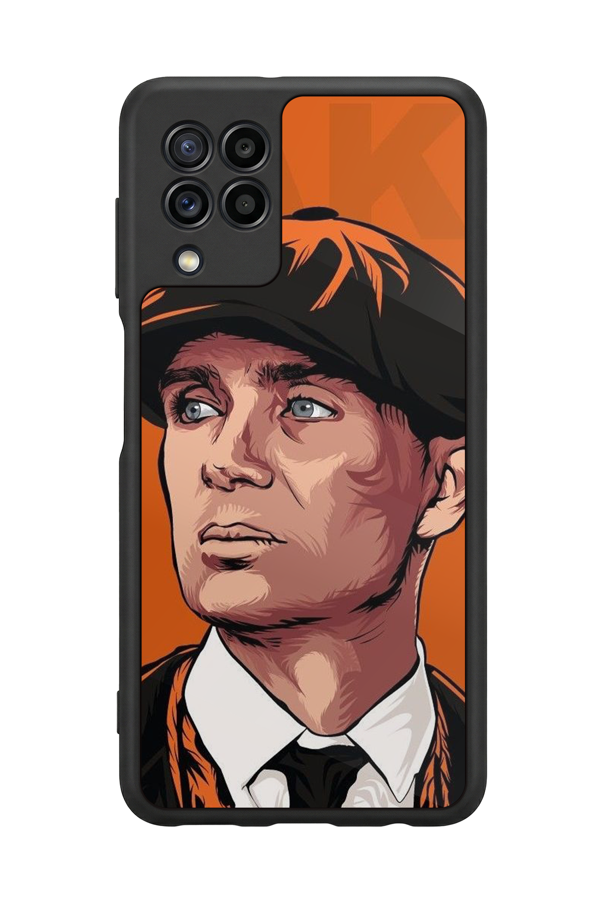Samsung Galaxy M32 Uyumlu Peaky Blinders Tasarımlı Glossy Premium Kılıf