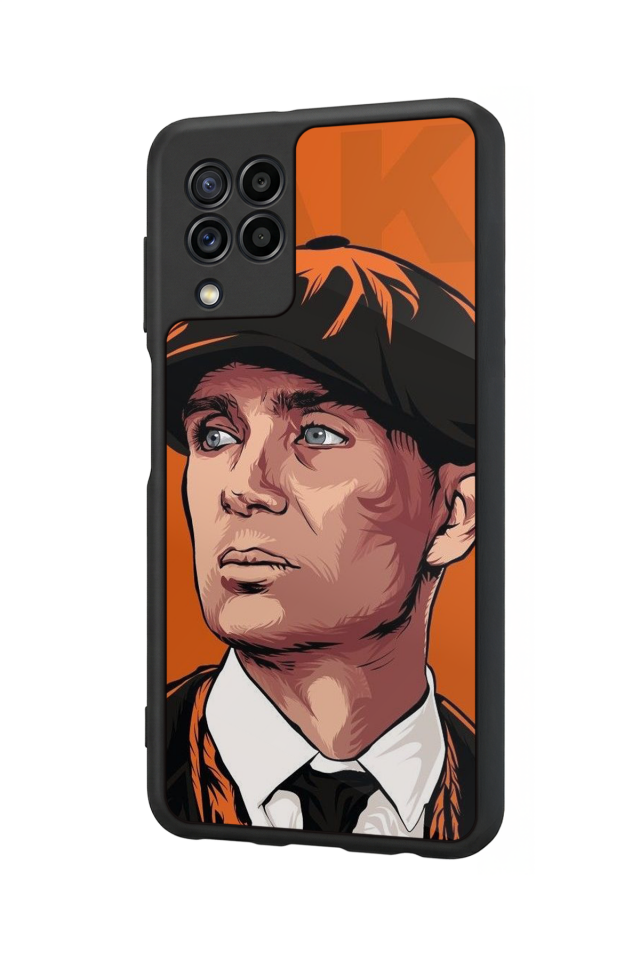 Samsung Galaxy M32 Uyumlu Peaky Blinders Tasarımlı Glossy Premium Kılıf