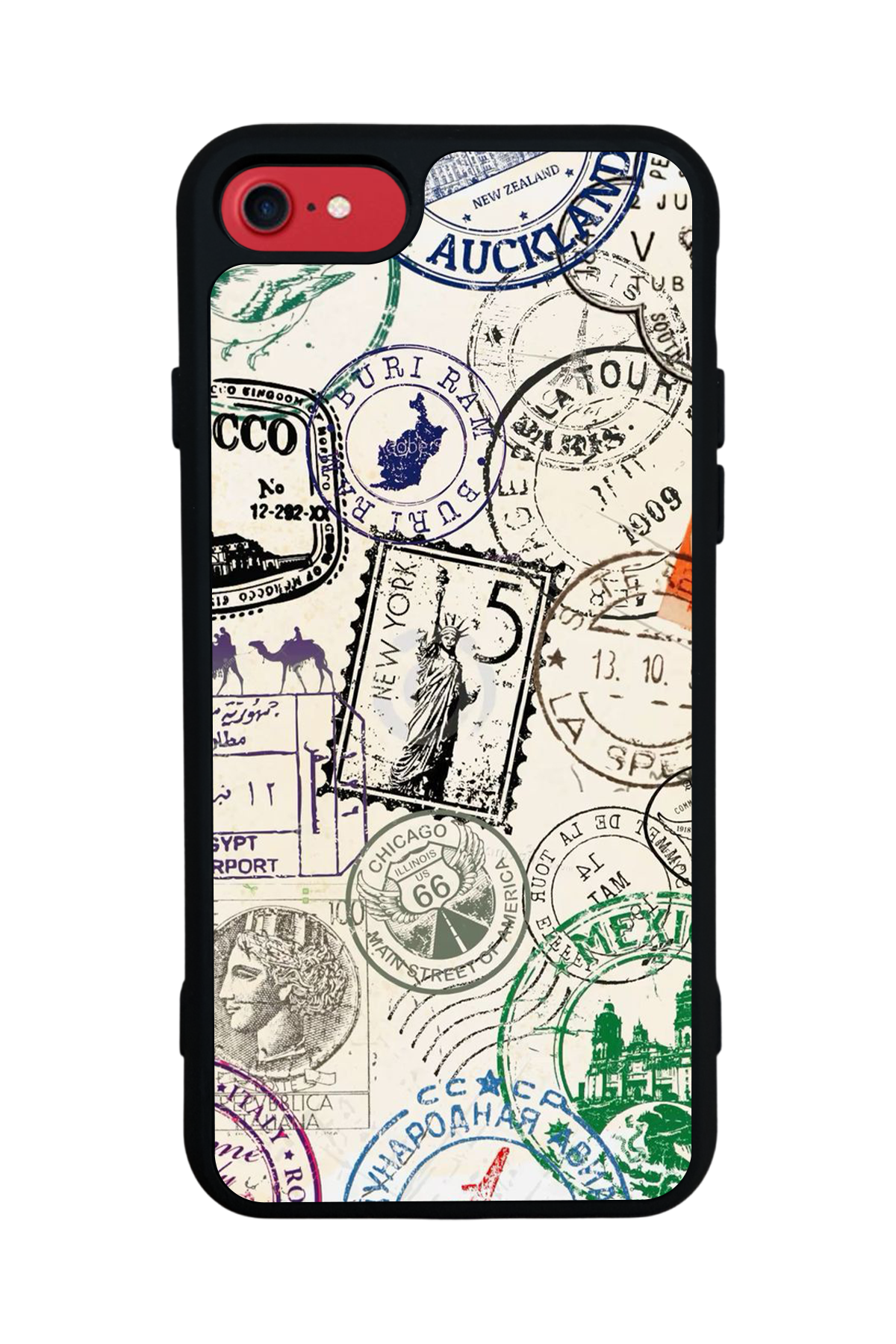 iPhone 8 Uyumlu Poster Tasarımlı Glossy Premium Kılıf