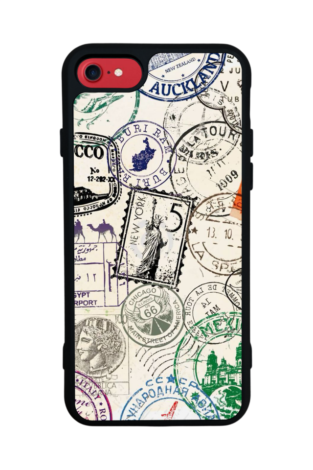 iPhone 8 Uyumlu Poster Tasarımlı Glossy Premium Kılıf