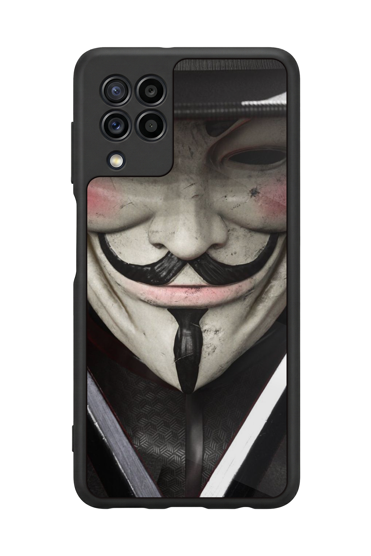 Samsung Galaxy M22 Uyumlu Vendetta Tasarımlı Glossy Premium Kılıf