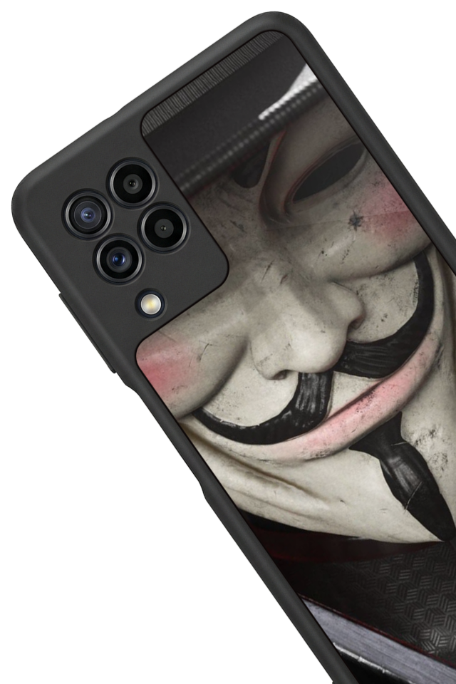 Samsung Galaxy M22 Uyumlu Vendetta Tasarımlı Glossy Premium Kılıf