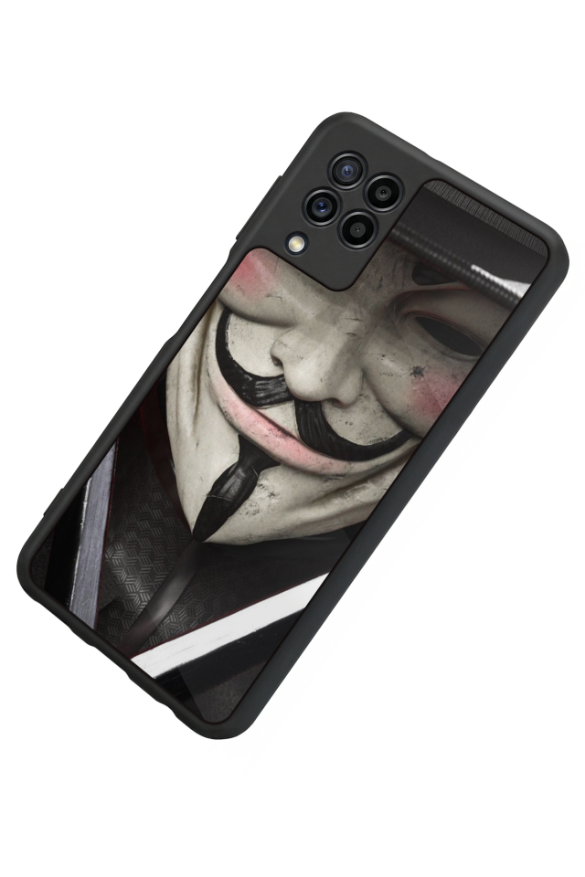 Samsung Galaxy M22 Uyumlu Vendetta Tasarımlı Glossy Premium Kılıf