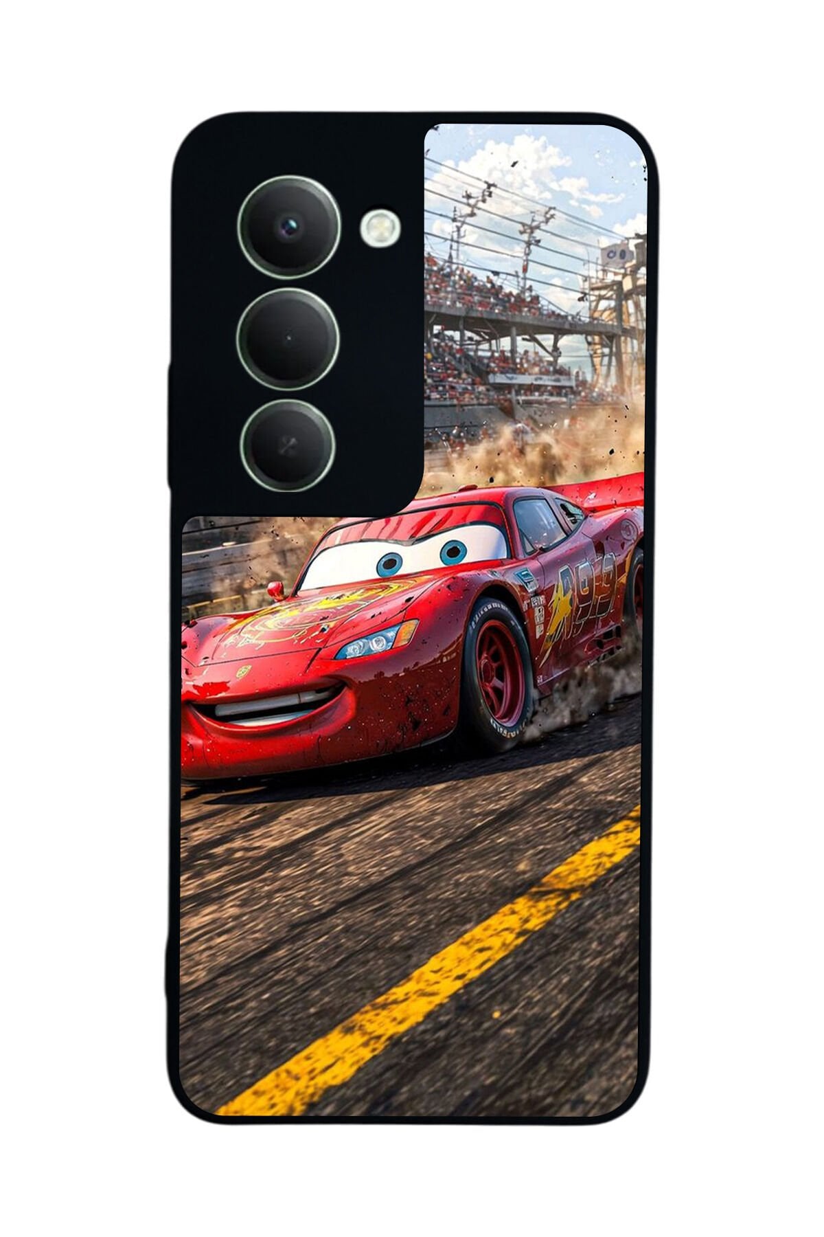 Xiaomi Redmi 15 5G Uyumlu Şimsek McQueen Tasarımlı Glossy Premium Kılıf