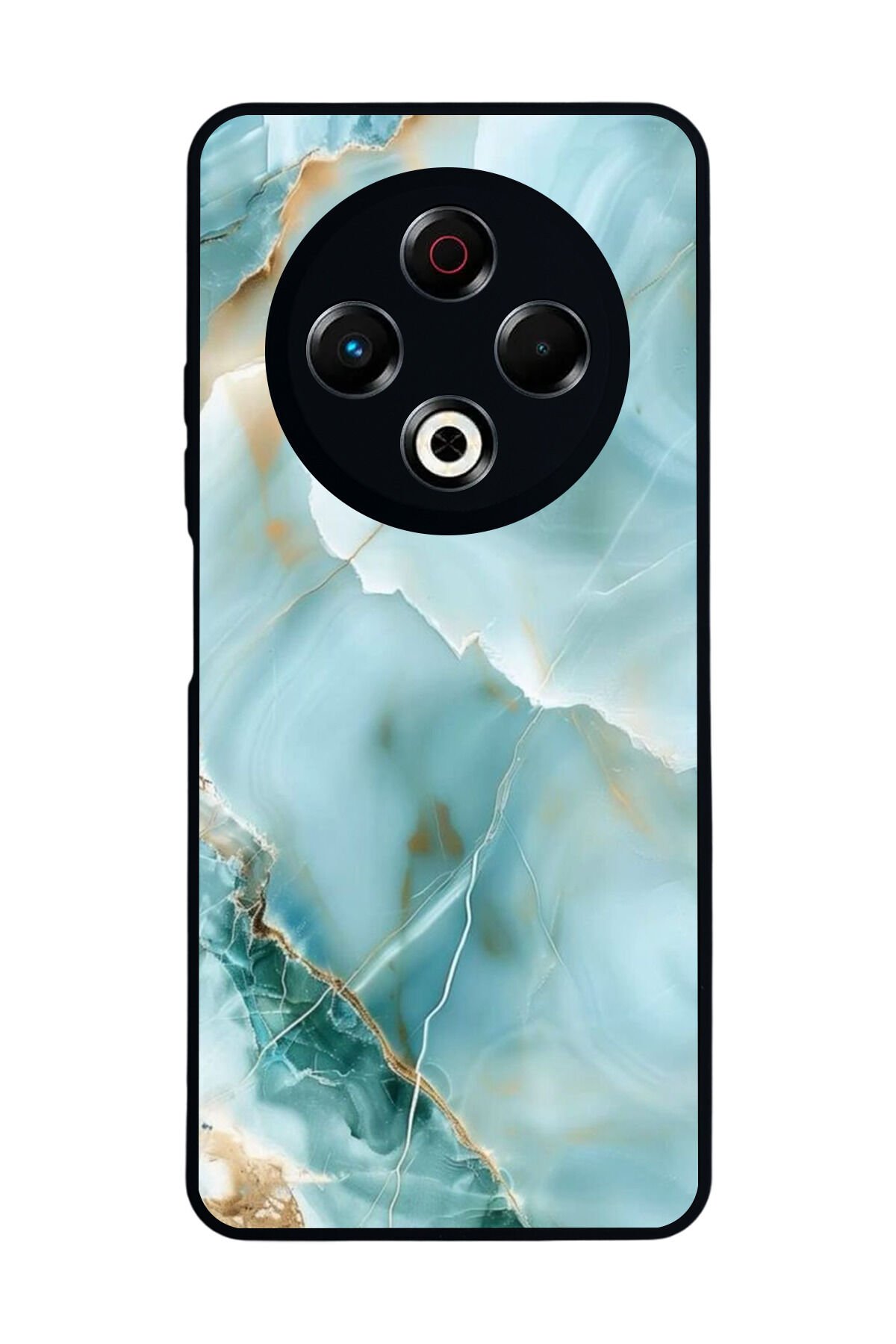 Tecno Spark 30 Uyumlu Mermer Marble Tasarımlı Glossy Premium Kılıf