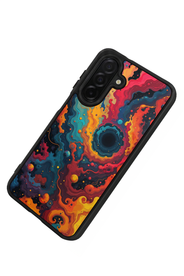 Samsung Galaxy A56 Uyumlu Abstract Tasarımlı Glossy Premium Kılıf
