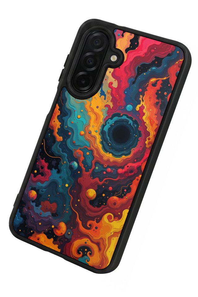 Samsung Galaxy A56 Uyumlu Abstract Tasarımlı Glossy Premium Kılıf