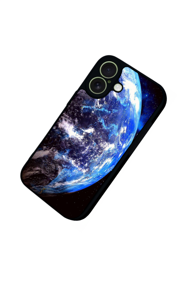 iPhone 17 Uyumlu Ay Tasarımlı Glossy Premium Kılıf