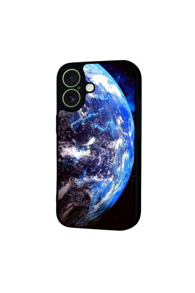 iPhone 17 Uyumlu Ay Tasarımlı Glossy Premium Kılıf