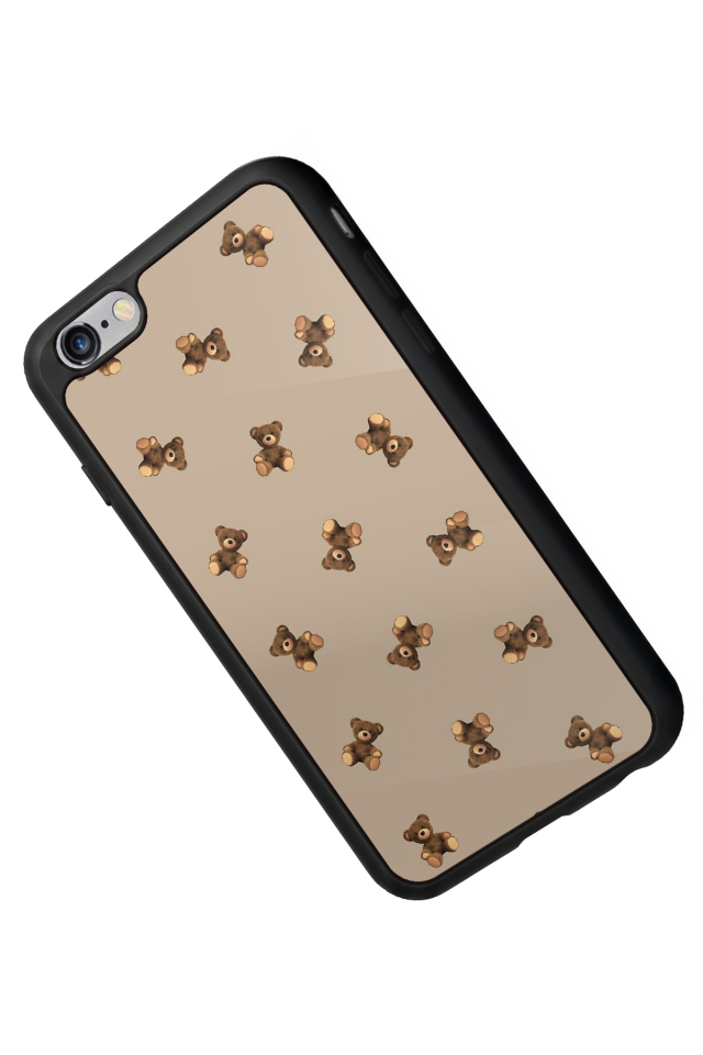 iPhone 6 Plus Uyumlu Ayı Tasarımlı Glossy Premium Kılıf