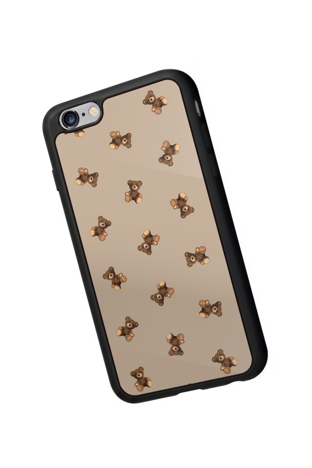 iPhone 6 Plus Uyumlu Ayı Tasarımlı Glossy Premium Kılıf