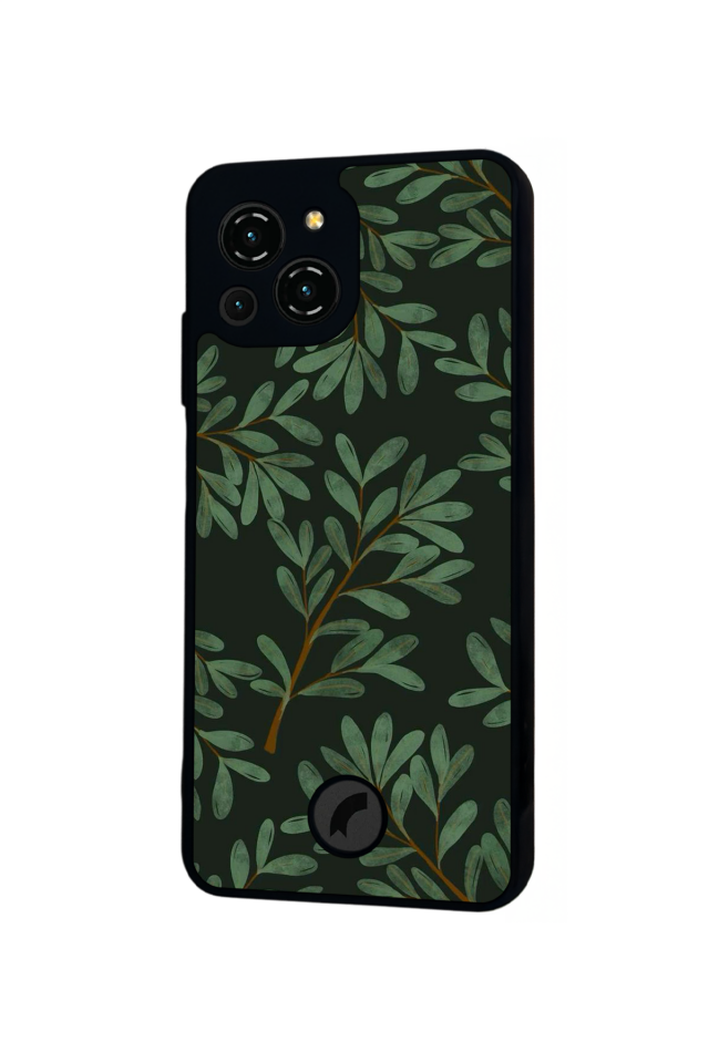 Reeder S23 Pro Max Uyumlu Botanik Tasarımlı Glossy Premium Kılıf