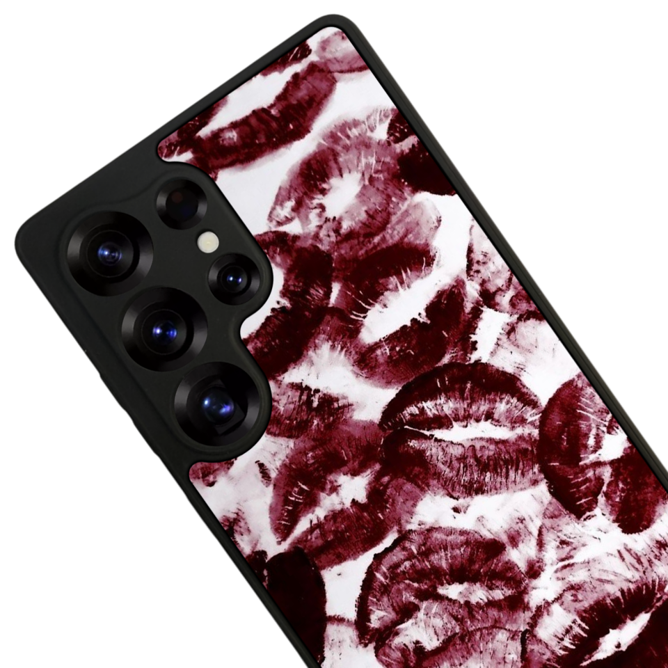 Samsung Galaxy S25 Ultra Uyumlu Dudak Tasarımlı Glossy Premium Kılıf