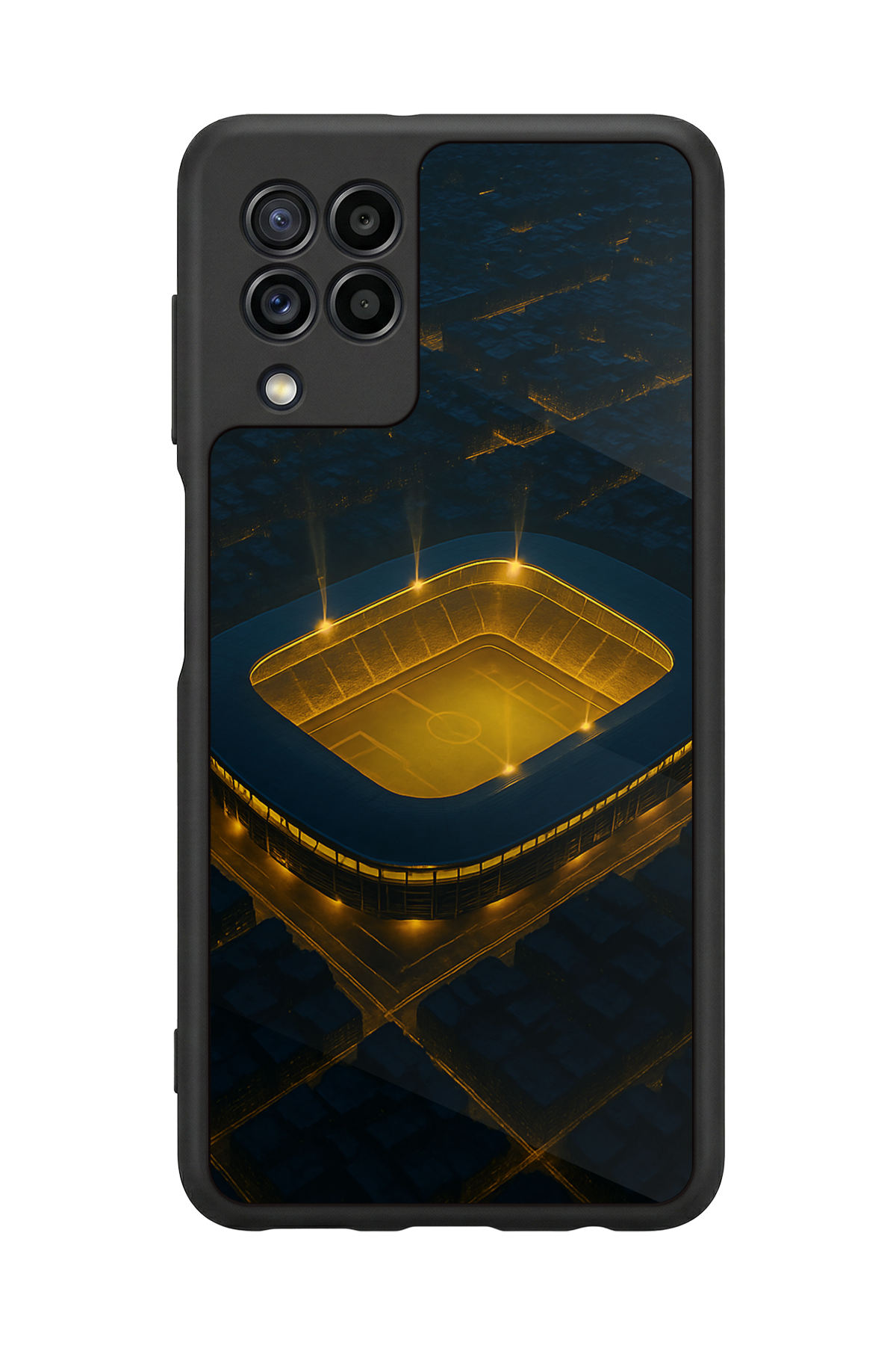 Samsung Galaxy M22 Uyumlu Fenerbahce Tasarımlı Glossy Premium Kılıf