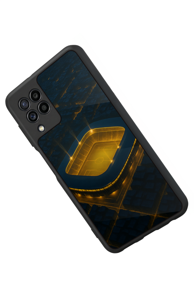 Samsung Galaxy M22 Uyumlu Fenerbahce Tasarımlı Glossy Premium Kılıf