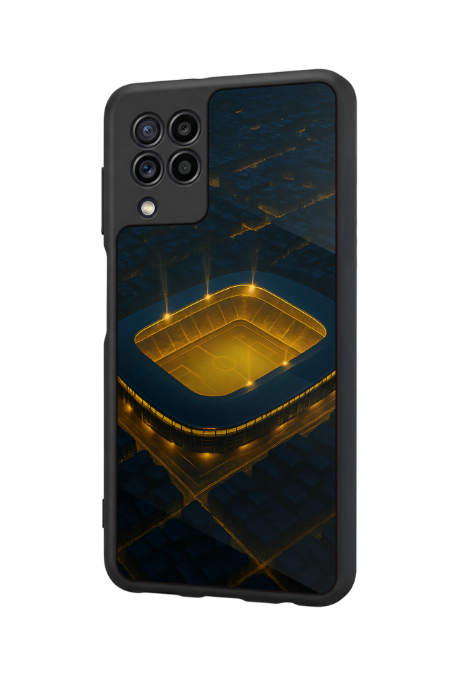 Samsung Galaxy M22 Uyumlu Fenerbahce Tasarımlı Glossy Premium Kılıf