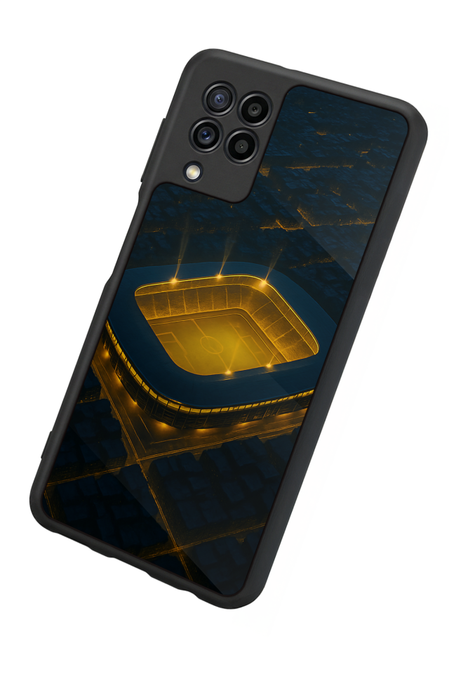 Samsung Galaxy M22 Uyumlu Fenerbahce Tasarımlı Glossy Premium Kılıf