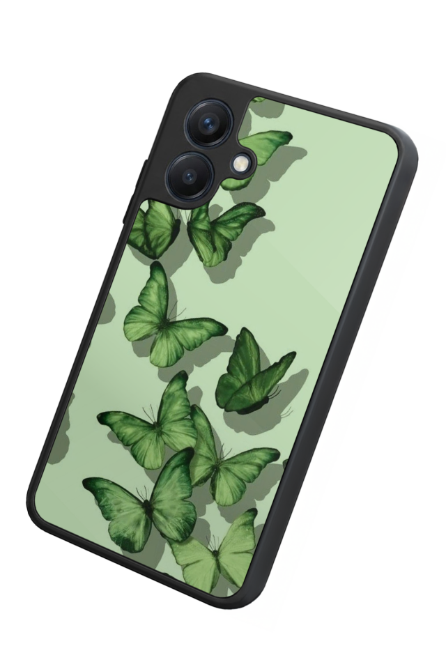 Samsung Galaxy A07 Uyumlu Kelebek Tasarımlı Glossy Premium Kılıf