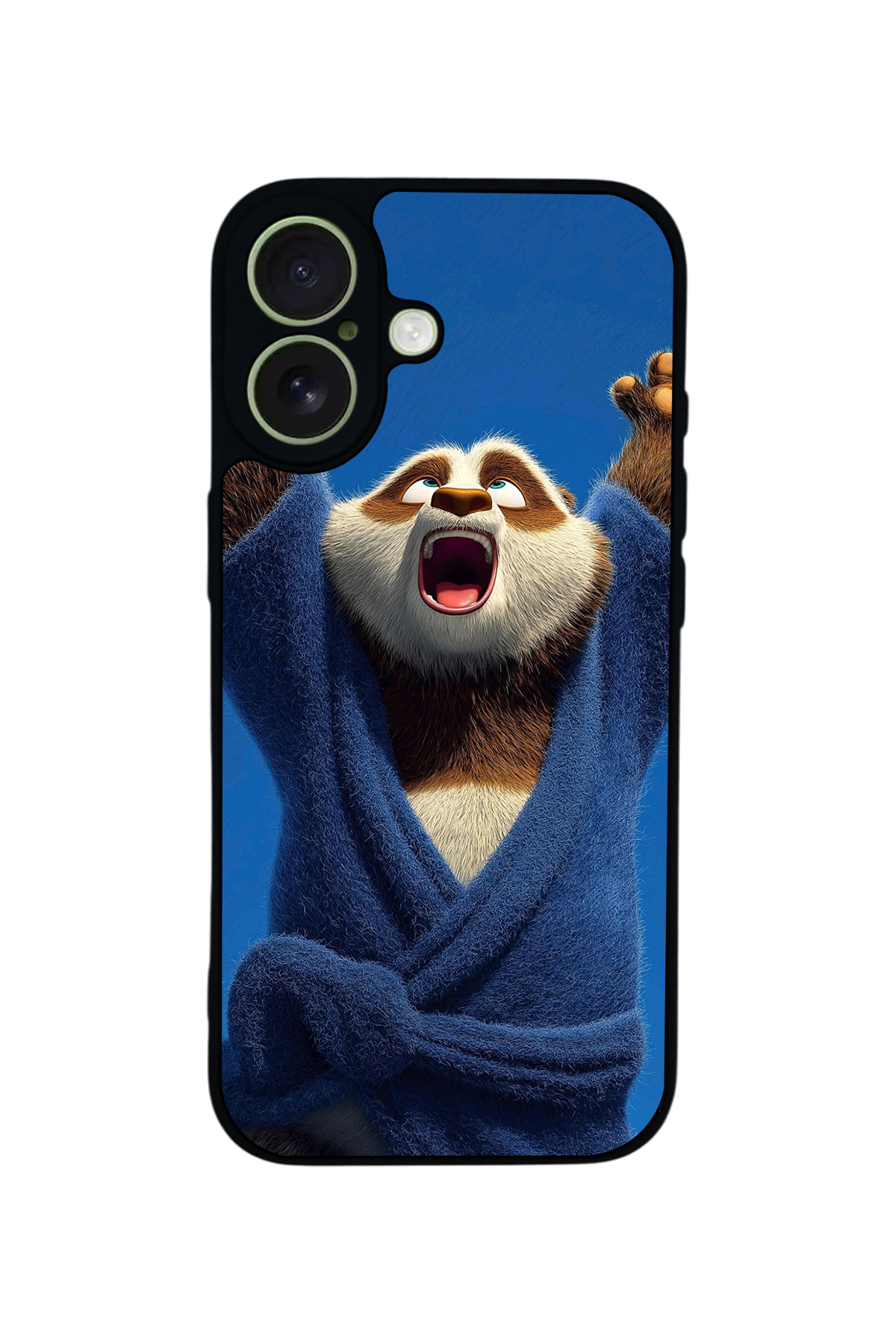 iPhone 17 Uyumlu Kung Fu Panda Tasarımlı Glossy Premium Kılıf