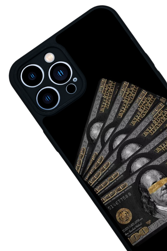iPhone 13 Pro Max Uyumlu Para Tasarımlı Glossy Premium Kılıf