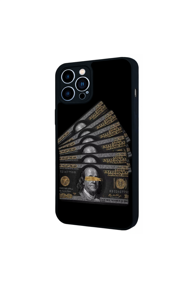 iPhone 13 Pro Max Uyumlu Para Tasarımlı Glossy Premium Kılıf