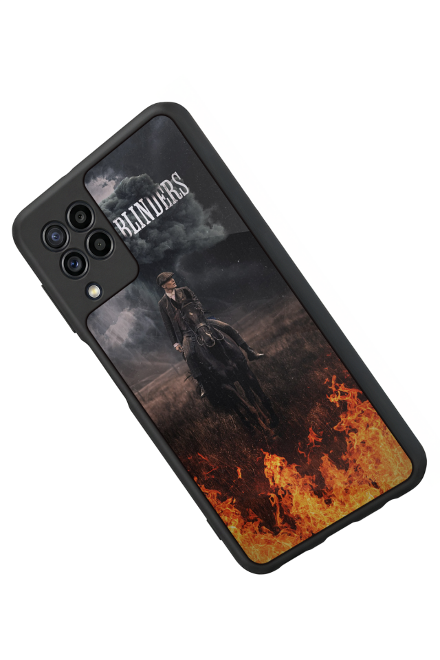 Samsung Galaxy M32 Uyumlu Peaky Blinders Tasarımlı Glossy Premium Kılıf