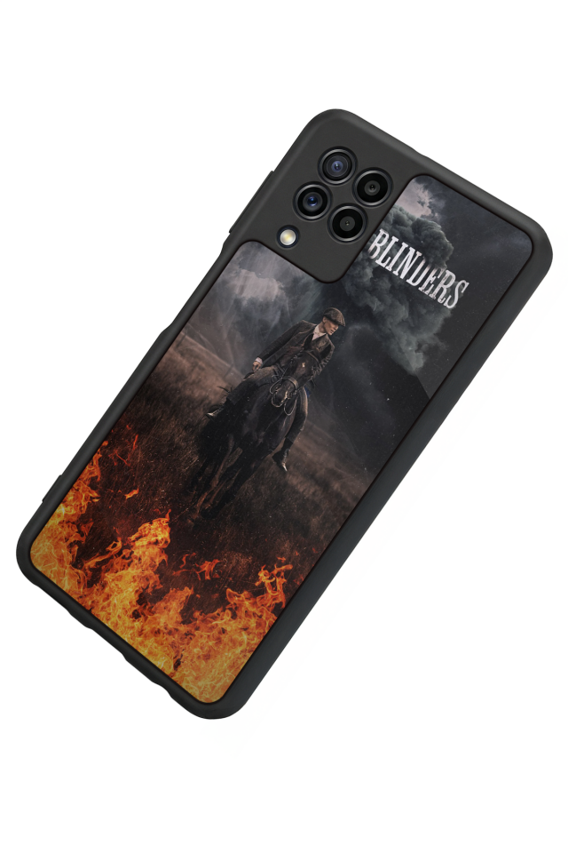 Samsung Galaxy M32 Uyumlu Peaky Blinders Tasarımlı Glossy Premium Kılıf