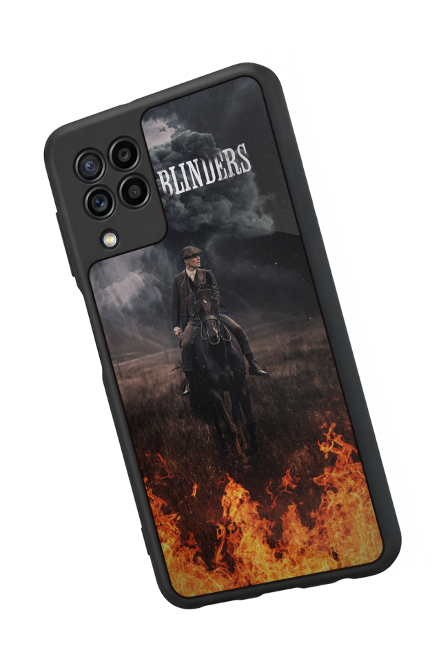 Samsung Galaxy M32 Uyumlu Peaky Blinders Tasarımlı Glossy Premium Kılıf