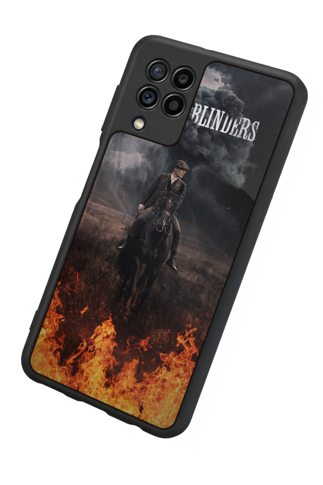 Samsung Galaxy M32 Uyumlu Peaky Blinders Tasarımlı Glossy Premium Kılıf