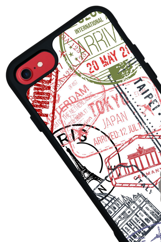 iPhone 8 Uyumlu Poster Tasarımlı Glossy Premium Kılıf