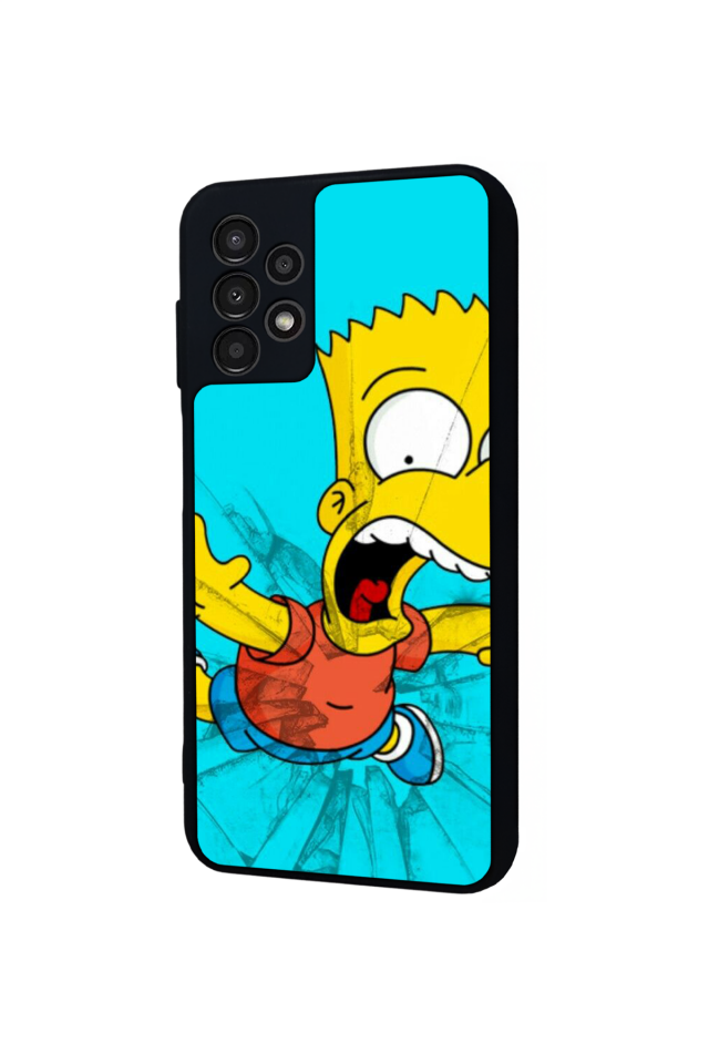 Samsung Galaxy A23 Uyumlu The Simpsons Tasarımlı Glossy Premium Kılıf