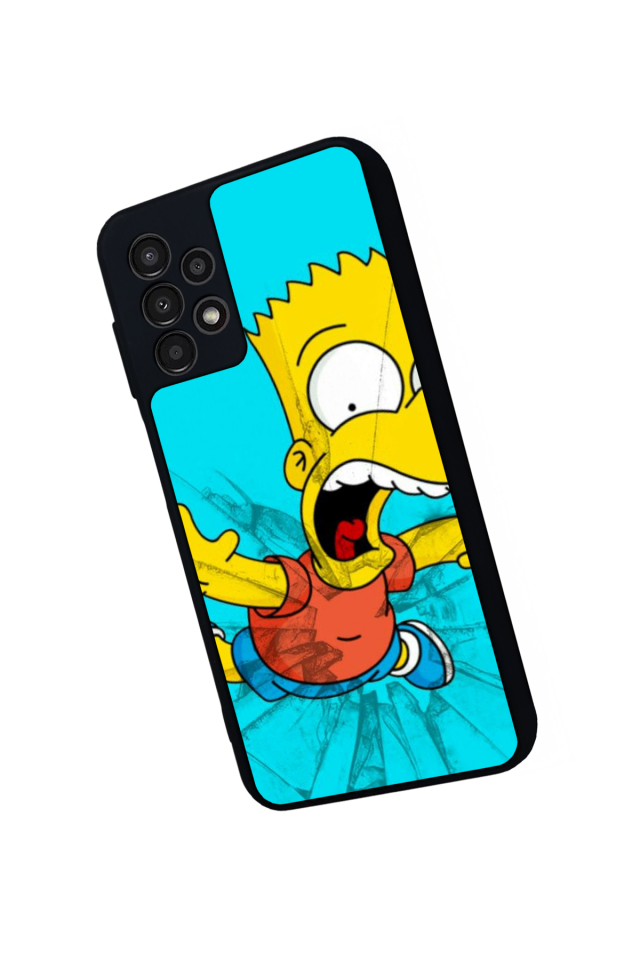 Samsung Galaxy A23 Uyumlu The Simpsons Tasarımlı Glossy Premium Kılıf