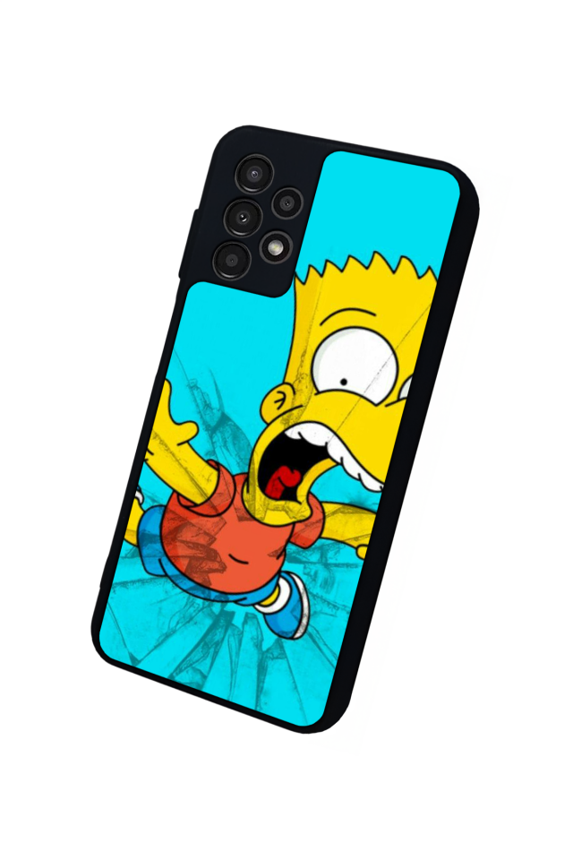 Samsung Galaxy A23 Uyumlu The Simpsons Tasarımlı Glossy Premium Kılıf